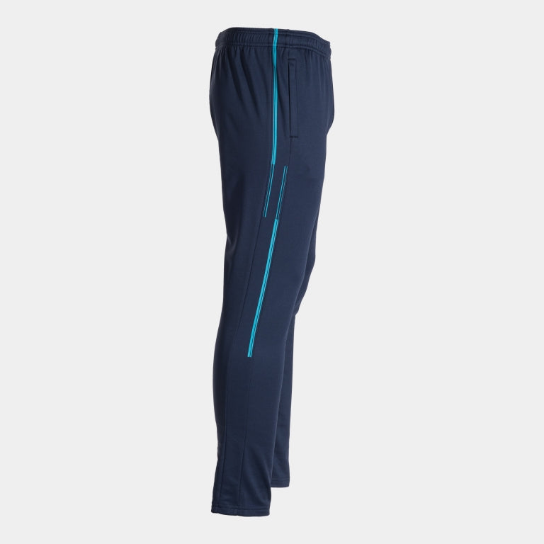 Grantham Town Tracksuit Long Pants - Navy / Fluor Turquoise - 25/26 Season
