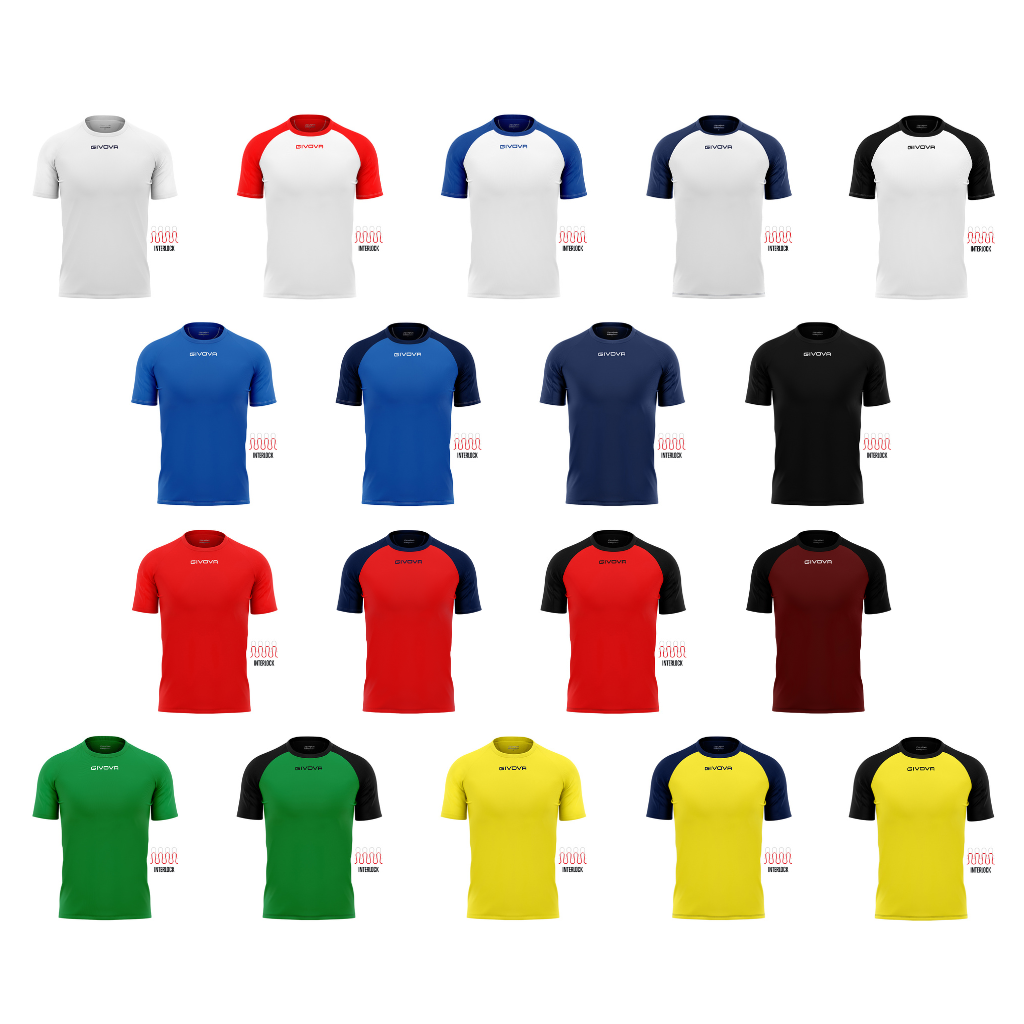 Givova Football Kits Givova Kit Calcio Givova Play Football Kit AD