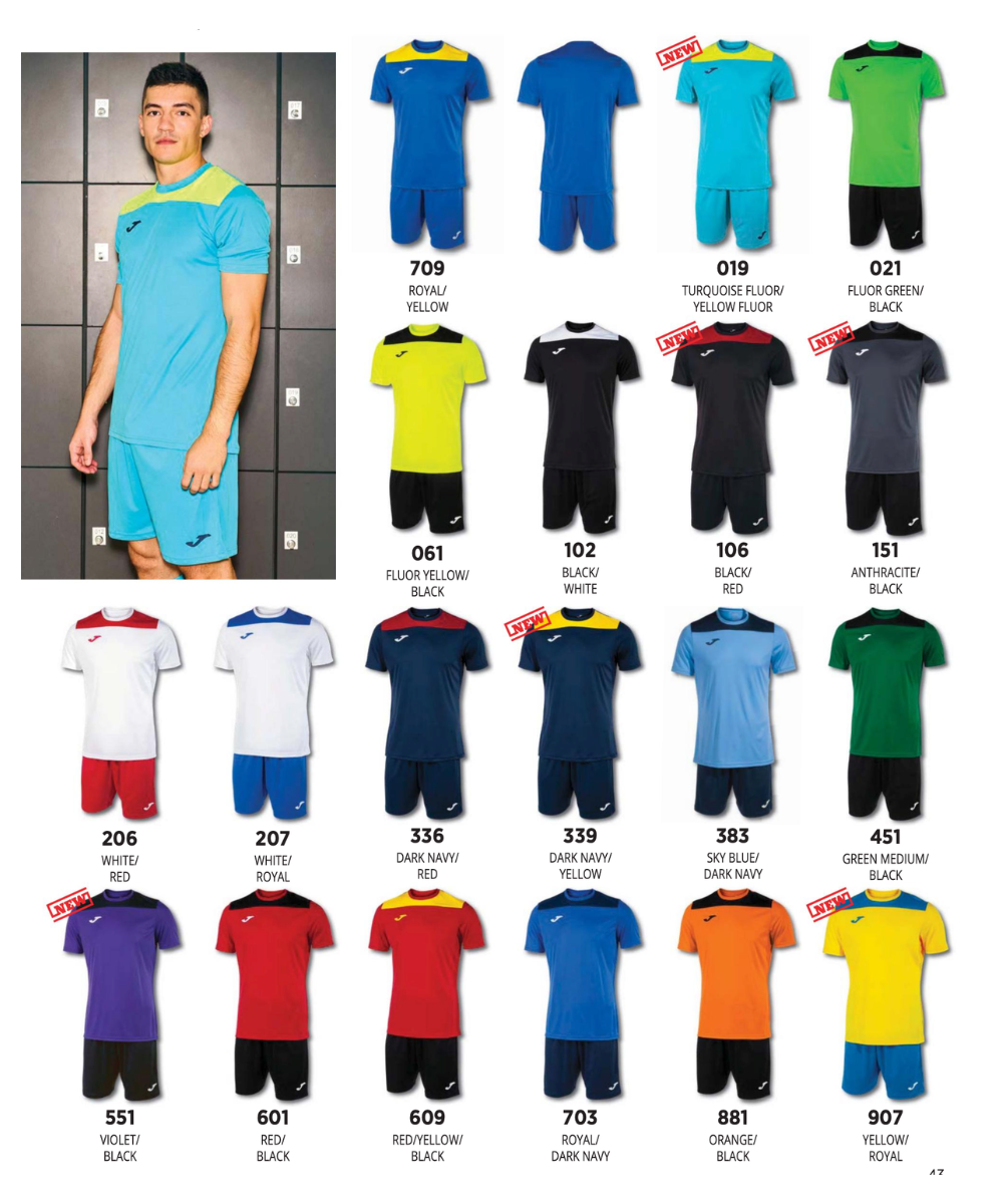 Joma Phoenix III Full Match Kit Bundle