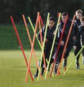 Precision Training Boundary Poles