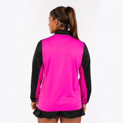 Grantham Town Ladies Range Full Zip Tracksuit Top - Fluor Pink