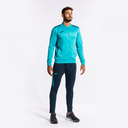 Grantham Town Tracksuit - Fluor Turquoise / Navy