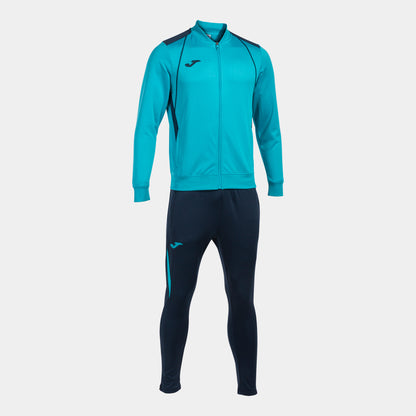 Grantham Town Tracksuit - Fluor Turquoise / Navy