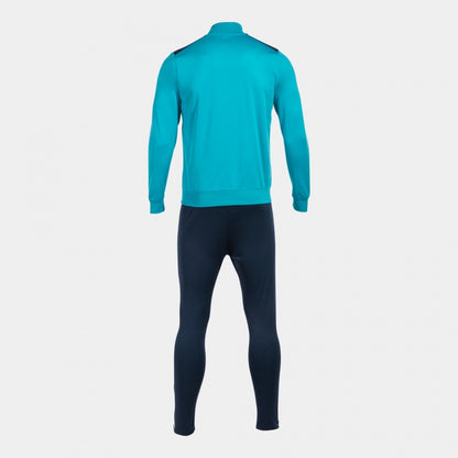 Grantham Town Tracksuit - Fluor Turquoise / Navy