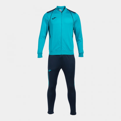 Grantham Town Tracksuit - Fluor Turquoise / Navy