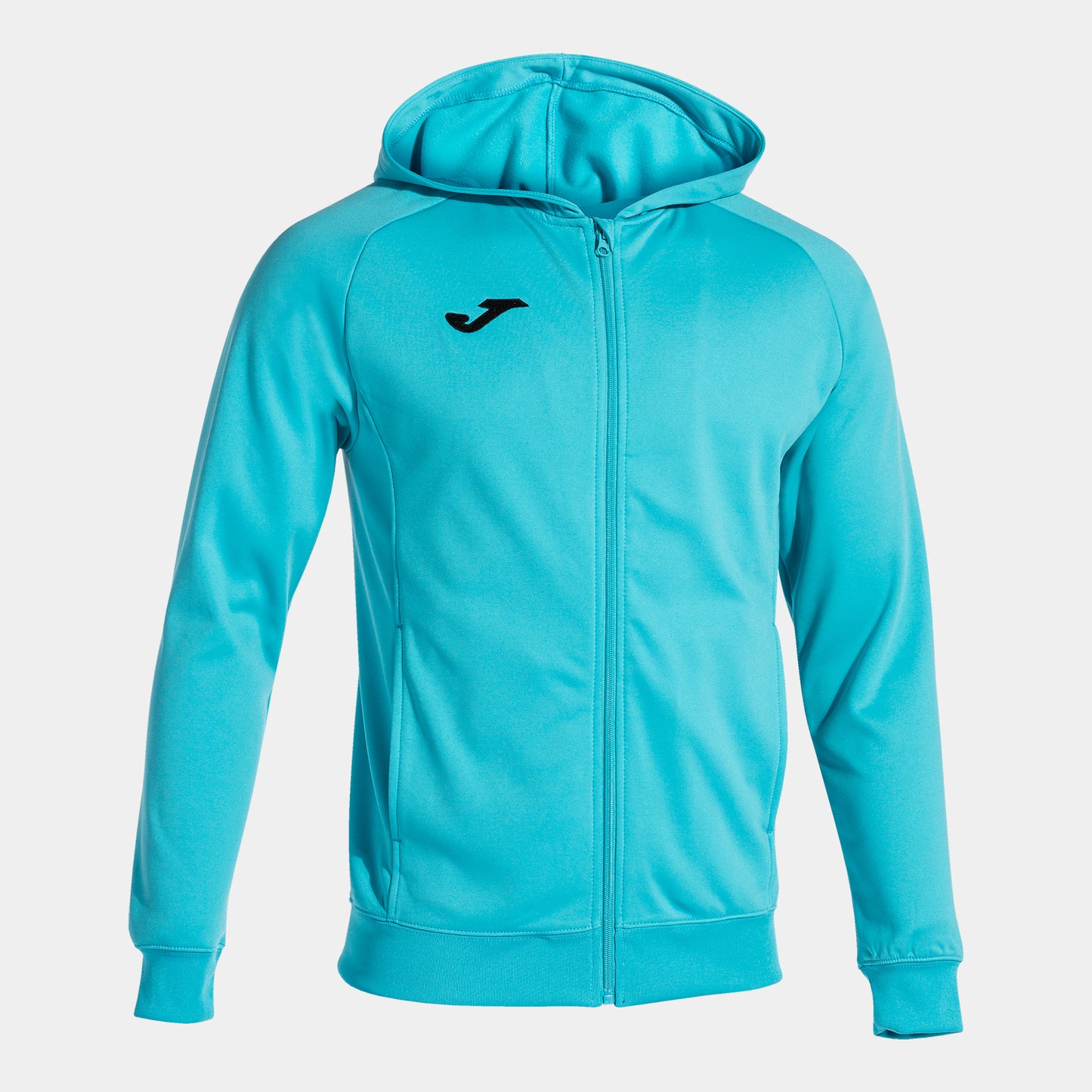 Grantham Town Zip Up Hoodie - Fluor Turquoise