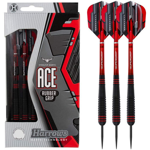 Harrows Ace Rubber Coated Brass Darts