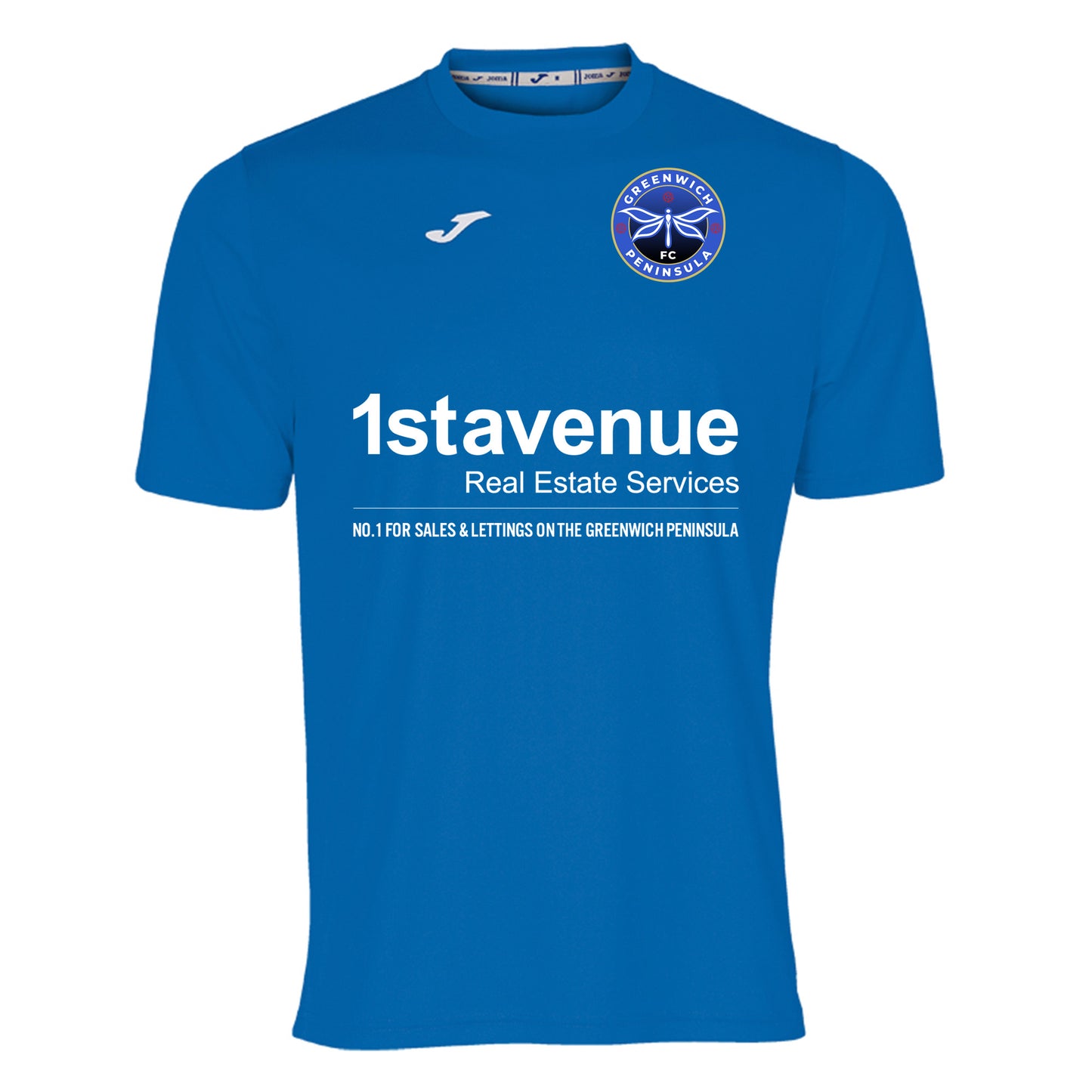 Greenwich Peninsula FC Blue Match Shirt
